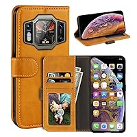 Case for Oukitel WP30 Pro, Magnetic PU Leather Wallet-Style Business Phone Case,Fashion Flip Case with Card Slot and Kickstand for Oukitel WP30 Pro 6.78 inches