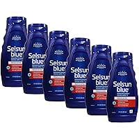 Selsun Blue Shampoo Naturals Dandruff Medicated 11 Ounce (325ml) (6 Pack)