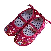 Baby Girl Non-Slip Shoe Chinese Style Cheongsam Shoe Kid Flower Cloth Shoe