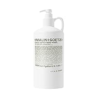 Malin + Goetz Rum Hand & Body Wash, 128 Fl. Oz. – Men & Women Natural Body Wash For All Skin Types, Foaming Hydrating Cleansing Gel, Cruelty-Free & Vegan