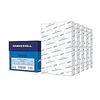 Hammermill Colored Paper, 20 lb Blue Printer Paper, 11 x 17-5 Ream (2,500 Sheets) - Made in the USA, Pastel Paper, 102137C
