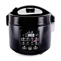 Buffalo Titanium Grey IH SMART COOKER, Rice Cooker and Warmer, 1.5L, 8 cups  of rice, Non-Coating inner pot, Efficient, Multiple function, Induction