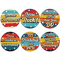G2PLUS Appreciation Thank You Stickers, 120PCS Round Appreciation Stickers, Thank You for All You Do Stickers, You are Awesome Stickers, 2'' Kudos Stickers for Students Volunteers Employees Nurses