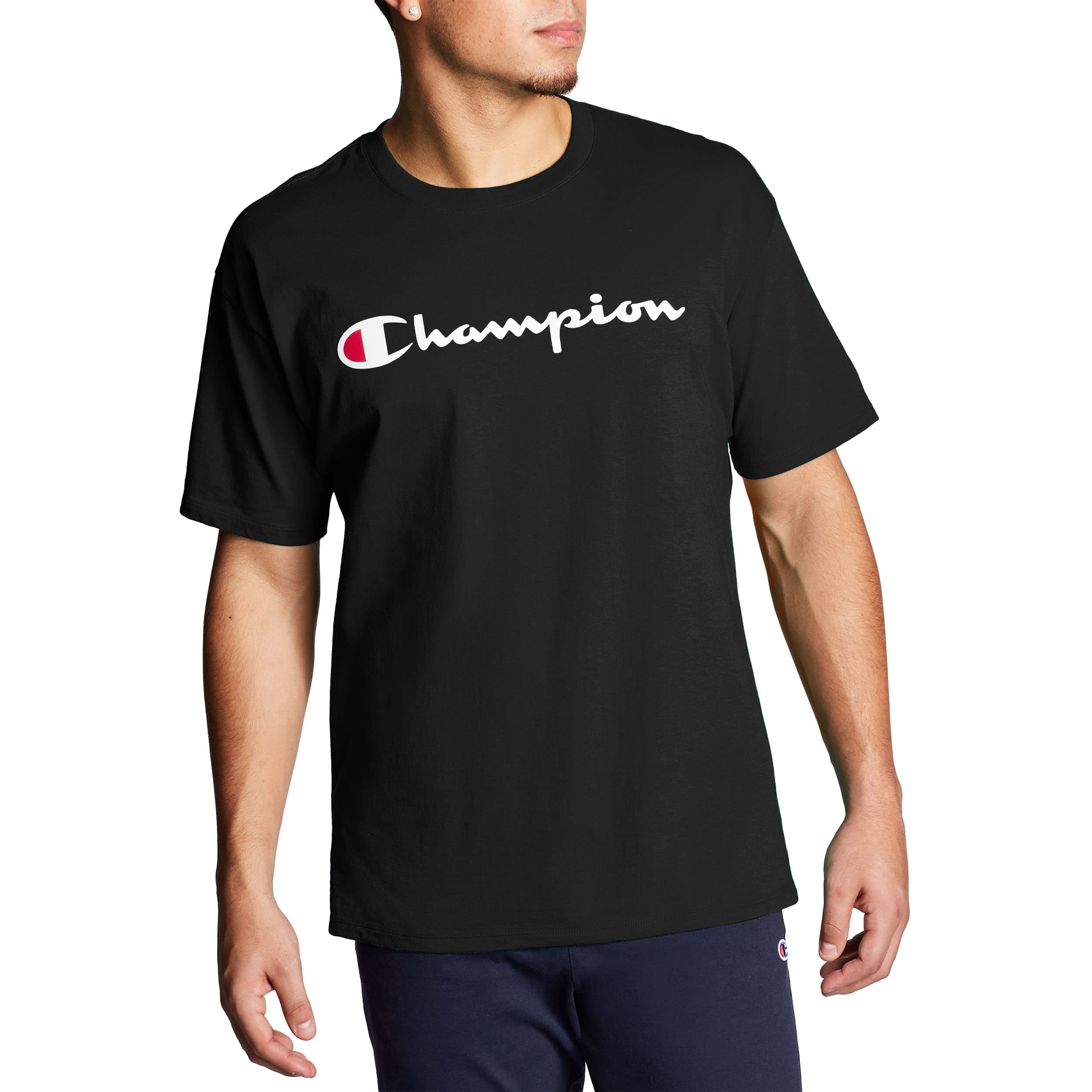 Champion T-Shirt, Cotton Midweight Men's Crewneck Tee, Fashion (Reg. Or Big & Tall)