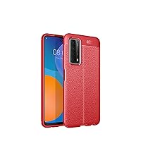 Phone Case Compatible with Huawei P Smart (2021) Case,Compatible with Huawei Y7A Case,Compatible with Huawei Enjoy 20SE Case,Anti-Shock Shatter-Resistant Mobile Phone CaseLeather texture Case Protecti