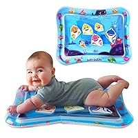WowWee Baby Shark Tummy Time Water Filled Play Mat – Infant Toys to Help Learn How to Crawl – Baby Shark Official
