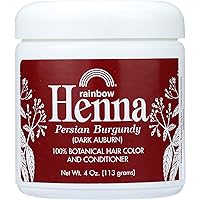 Henna Persian Burgundy Dark Auburn Hair Color - 4 Oz, 4 pack (image may vary)4