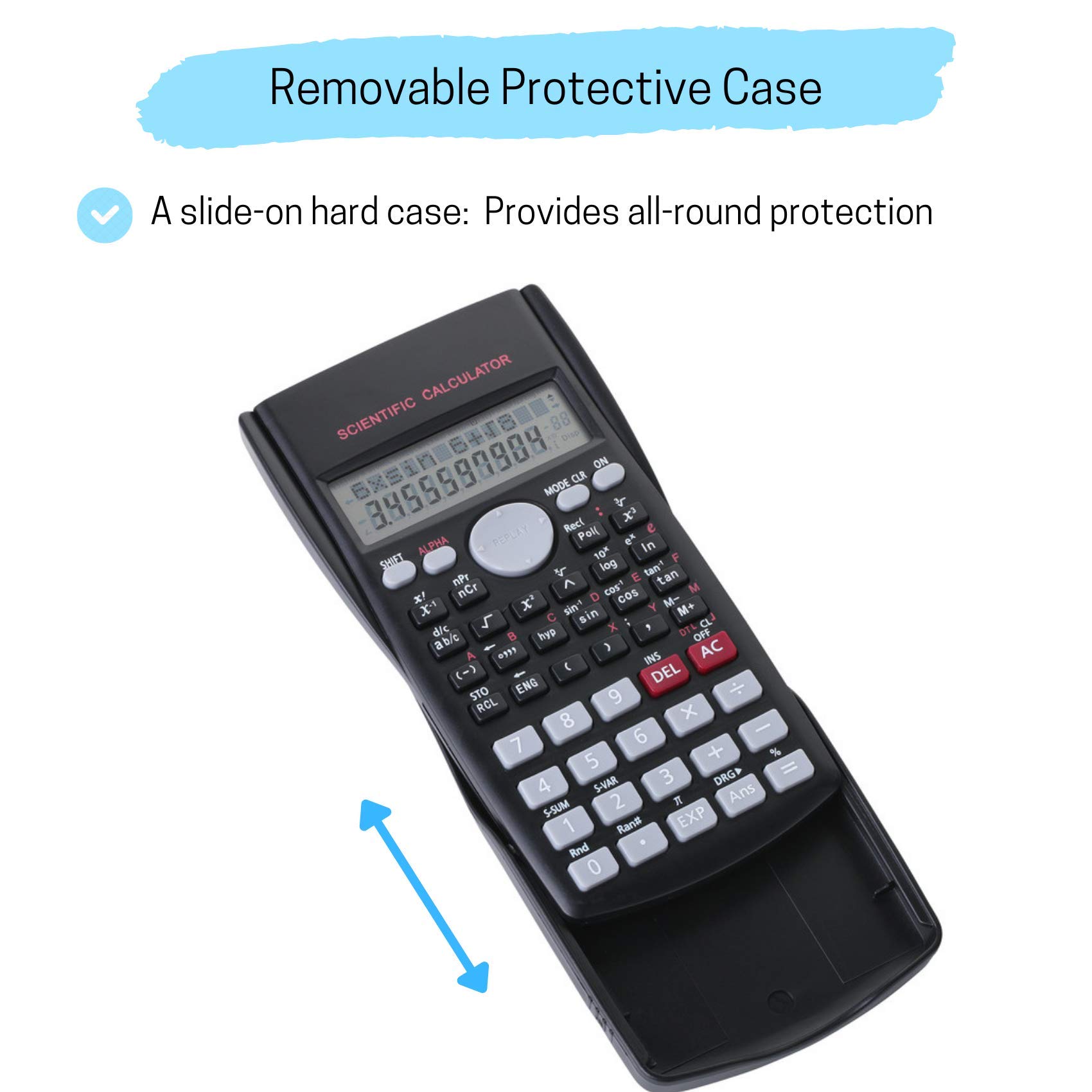 Mr. Pen- Scientific Calculator, 2 Line, Calculator Scientific, Fraction Calculator, Scientific Calculators, Statistic Calculator, Science Calculator, Chemistry Calculator, Calculator, Math Calculator