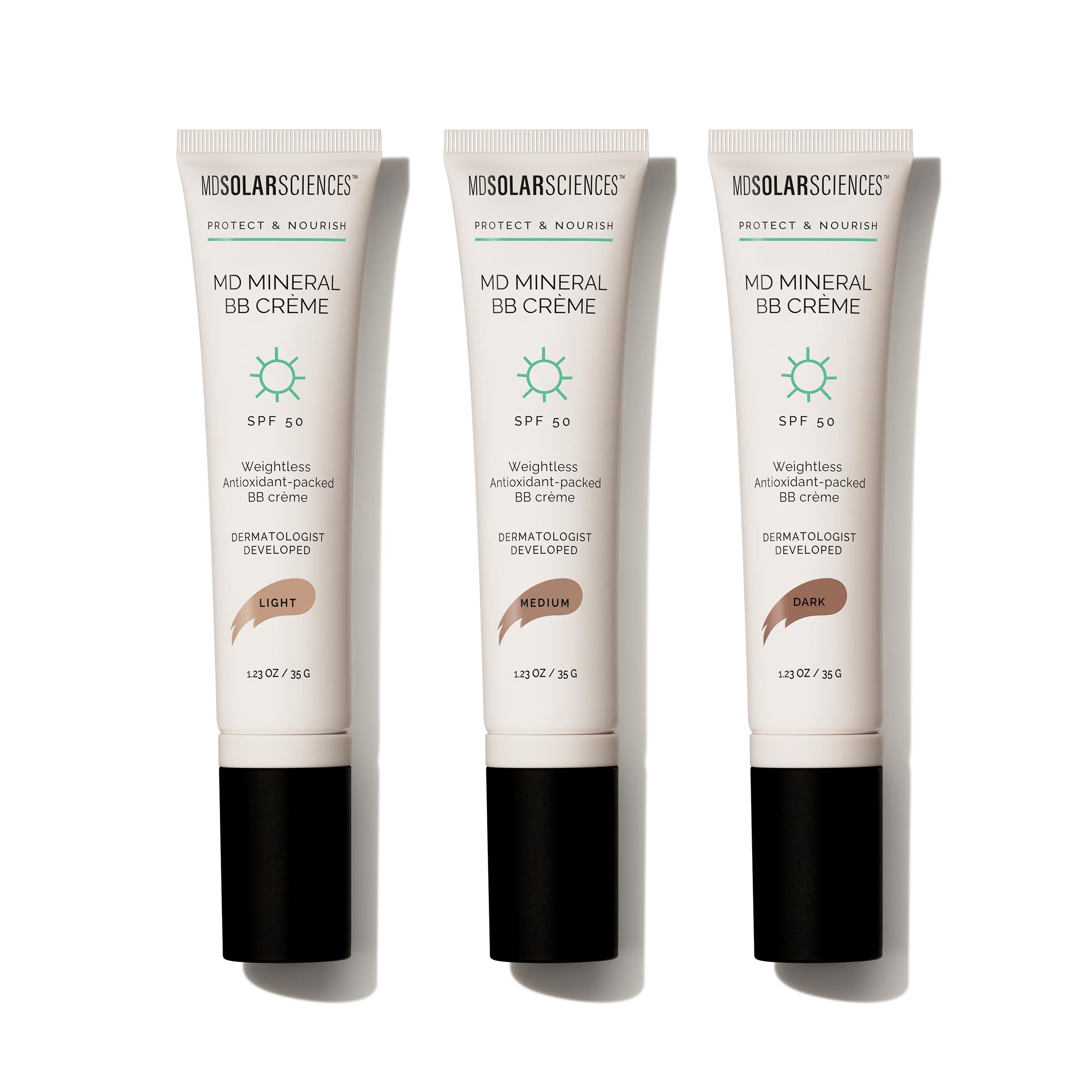 MDSolarSciences Crème Mineral Beauty Balm SPF 50 OilFree Tinted Matte BB Crème