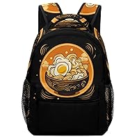 Japanese Ramen Backpack Casual Daypack Lightweight Travel Bag Work Bag Laptop Bag Business Backpack for Adult