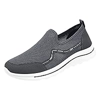 Mens Air Running Shoes Lightweight Sneakers Mens Air Running Shoes Lightweight Sneakers Men's Breathable Soft Suede Plain Casual Mountaineering Leisure Sports
