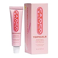 Topicals Faded Brightening and Clearing Serum | Reduces Discoloration, Post-Blemish Marks, Scars and Spots | Contains Kojic Acid and Niacinamide | Dermatologist-tested, Vegan, Cruelty-Free (0.5 Fl Oz)