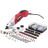 Hi-Spec 121 Piece 160W Corded Power Rotary Tool Kit Set. Multi Tool with Dremel Compatible Bit Accessories. Drill, Cut, Trim, Grind & Sand in DIY Repairs, Hobbies & Craftwork