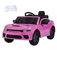 12V Kids Ride on Car W/Parents Remote Control,Powerful 2x390W Motor,Foot Pedal, 3 Speeds, USB,MP3, LED Lights, Safety Belt,Power Display,Slow Start,Four Wheel Suspension,for Kids Ages 3-8 Pink