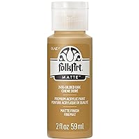 FolkArt Acrylic Paint in Assorted Colors (2 oz), 2495, Gilded Oak