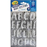 Pacon Crayola Sparkling Gems Sticker Letters