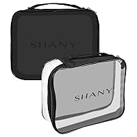 Show Time Makeup Organizer Travel Bag - Clear Waterproof Travel Storage for Home/Travel Use