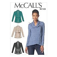 McCall's Patterns M7199 Misses' Jackets Sewing Template, A5 (6-8-10-12-14)