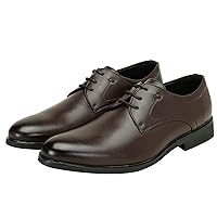 Men's Formal Wear Oxford Shoes Lace-up Brogues Classic Business Leather Shoes