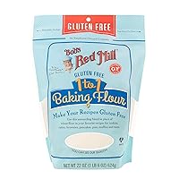 Bob's Red Mill 1 To 1 Baking Flour, Gluten Free, 44 Ounces (Pack Of 4)
