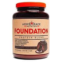 Arms Race Nutrition Foundation Protein Blend - 32 oz. (2 lbs) (Chocolate Lava Cake)