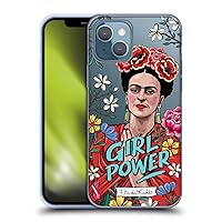 Head Case Designs Officially Licensed Frida Kahlo Girl Power Art & Quotes Soft Gel Case Compatible with Apple iPhone 13