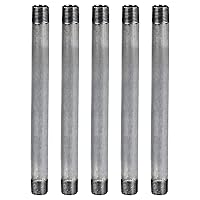 1 Inch Galvanized Pipe, One Inch Malleable Steel Pipes Fitting Build DIY Vintage Furniture, 1