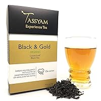 Black & Gold Tea Rare Handmade 50grams (1.76 oz) by Tassyam