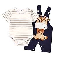 Unisex Baby Poly Cotton Button Up White Dress Shirt Bodysuit Romper with  Collar