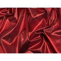 Japanese Paper Lame Fabric Red - per metre