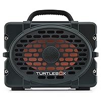 Gen 2: Loud! Outdoor Portable Bluetooth 5.0 Speaker | Rugged, IP67, Waterproof, Impact Resistant & Dustproof (Rich, Full Sound, Plays to 120db, Pair 2X for True L-R Stereo), Green
