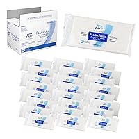 1322 DynaCare Flushable Wipe, Wet Bathroom Hygiene Wipe for Adults, Alcohol Free, 9