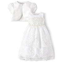Gymboree Girls' Dress and Cardigan, Matching Toddler Outfit