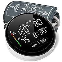 Blood Pressure Monitor Upper Arm Automatic Blood Pressure Machine with Adjustable BP Cuff 8.7