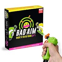 Bad Aim - Party Game - The Hilarious Truth or Dare Shootout - Perfect Game for Home. Ages 17+