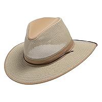 Henschel Aussie Mesh Breezer Hat - Packable Sun Protection for Outdoor Activities. Ideal for Hiking, Fishing & Camping.
