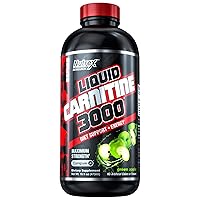 Liquid Carnitine 3000 | Premium Liquid Carnitine, Stimulant Free, Fat Loss Support | Green Apple, 16 Fl Oz (Pack of 1)