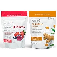 humanN D3 Chews & Turmeric Chews