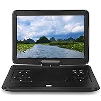 Mobile DVD Portable CD Player Video Player Large Screen Rotatable
