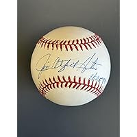 Jim Catfish Hunter HOF 87 A’s Yankees SIGNED Official AL Baseball w/hologram - Autographed Baseballs