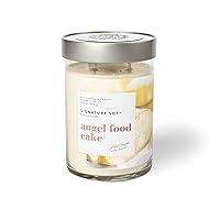 Lidded Angel Food Cake Scented Candle