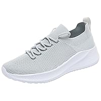 Womens Ladies Walking Running Shoes Slip On Lightweight Casual Tennis Sneakers Clothes Shoes