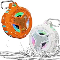 EBODA Bluetooth Shower Speaker, IPX7 Waterproof Portable Wireless Small Speakers, Floating, 24H Playtime for Home, Beach, Pool, Kayak, Hiking, Boat Accessories, Gifts for Boys, Girls