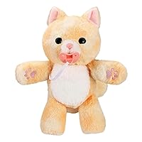 Cozy Dozys: Ginger The Kitty | Interactive Plush Toy Kitty. 25+ Sounds and Reactions. Magical Eye Movement. Blanket, Pacifier and Batteries Included. for Kids Ages 4+