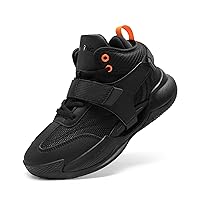 DREAM PAIRS Boys Girls Basketball Shoes Little Kid Big Kid Non-Slip Sport Athletic Sneakers Boys Comfortable Durable School Training Shoes