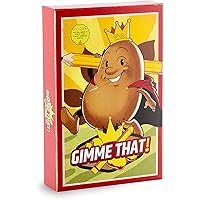 Gimme That! by The Creators of Taco Cat Goat Cheese Pizza, Family Party Game 3 to 8 players, Ages 8+, 1 Minute to Learn and Ridiculously Fun to Play!