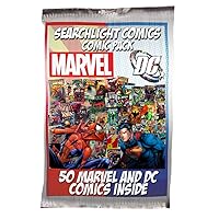 50 Comic bundle with 25 Marvel and 25 DC Comics