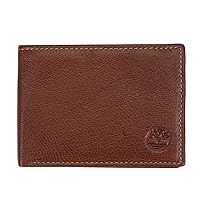 Timberland Men's Genuine Leather Rfid Blocking Passcase Security Wallet