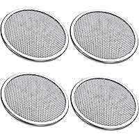 12 Pack Sprouting Lids,304 Stainless Steel Screen Filter Strainer Lid for 3.38 Inch Wide Mouth Mason Jar, Mesh Bean Sprout Sieve Lids,Home Use Alfalfa,Salad,Broccoli,Lentil NO GLASS JAR QurHapzy