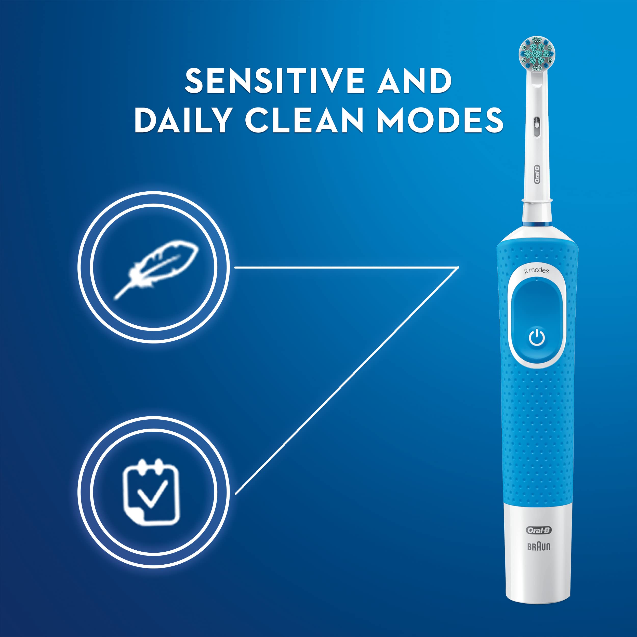 Mua Oral-B Kids Electric Toothbrush with Sensitive Brush Head and Timer,  for Kids 3+ (Product Design May Vary) trên Amazon Mỹ chính hãng 2023 |  Giaonhan247